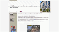 Desktop Screenshot of ibr-zamostny.de
